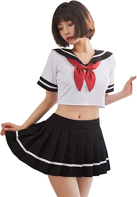 Sexy Lingerie Female Jk Uniform Cosplay Lingerie Japanese Sailor Soft