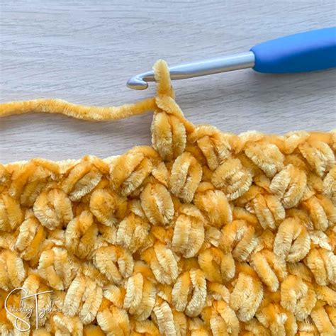 How To Crochet The Bean Stitch Easy Tutorial