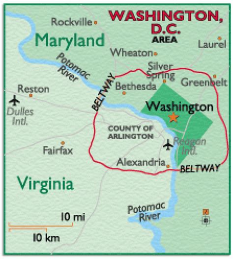 Washington Dc On A Map 1951 Usgs Map Of Washington