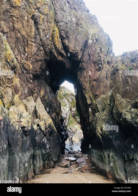The Needles Eye Sea Arch At Sandy Hills Dalbeattie Dumfries And