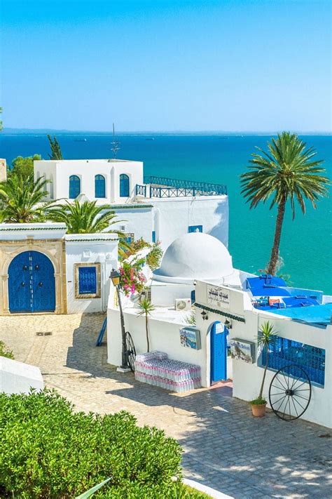 Sidi Bou Saïd La Tunisie En Bleu Et Blanc