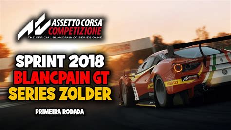 Assetto Corsa Competizione PC Sprint 2018 Blancpain GT Series