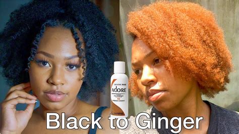 Watch Me Color My Hair Ginger 😍 Adore French Cognac 52 Ivy Milarz