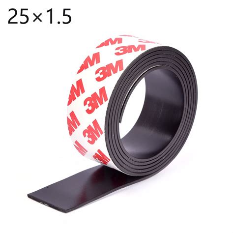 High Quality 5 Meter Self Adhesive Flexible Magnetic Strip 3m Rubber