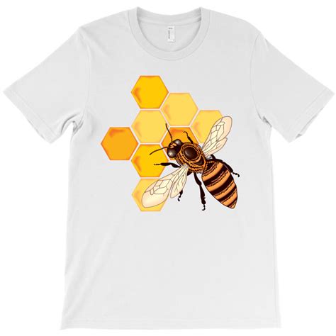 Custom Honey Bee T Shirt By Usr Artistshot