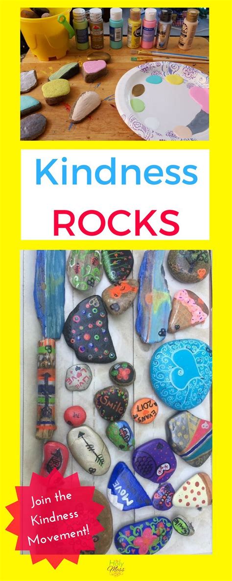 Kindess Rocks Service Projects For Kids Kindness Rocks Projects For