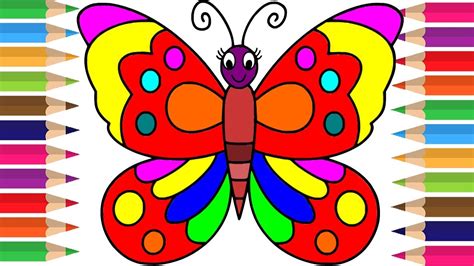 How To Draw A Butterfly Drawing For Kids Teaching Kids To Draw