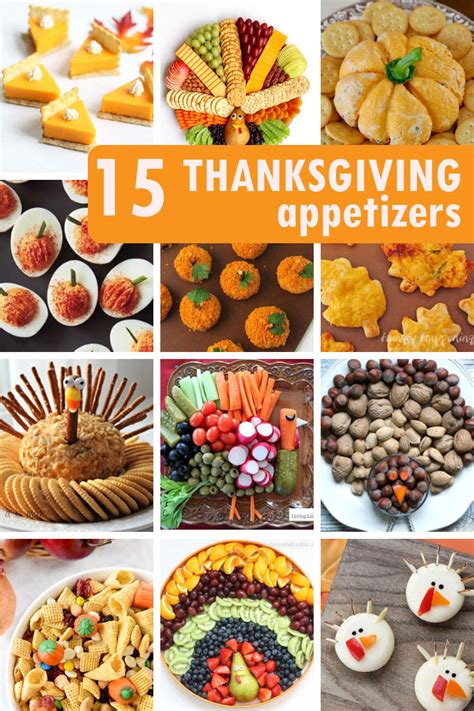 15 Fun Thanksgiving Appetizers And Snacks Fun Thanksgiving