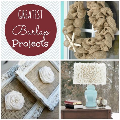 Couches And Cupcakes Greatest Diy Burlap Project Ideas