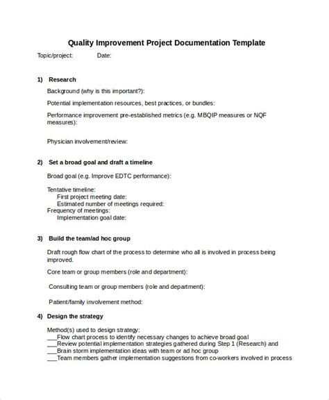 Project Documentation Templates 13 Free Word Pdf Documents Download Riset