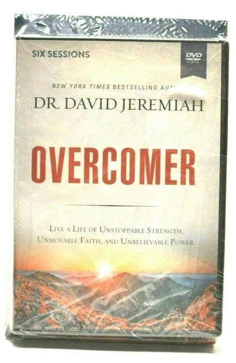 Overcomer Study Guide With Dvd By Dr David Jeremiah 9780310099079