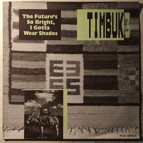 Timbuk 3 The Futures So Bright I Gotta Wear Shades 1986 Vinyl Discogs