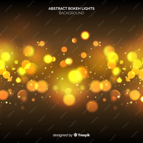 Premium Vector Abstract Bokeh Lights Bakground