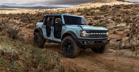 2021 Ford Bronco Gets A 7 Speed Manual With The Sasquatch Package The