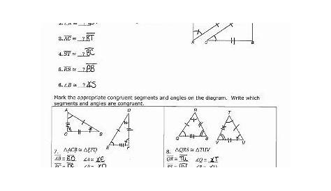 50 Proving Triangles Congruent Worksheet Answers