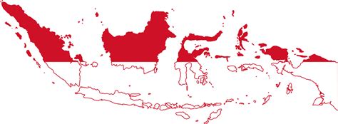 Peta Indonesia Hitam Putih Png Mino Gambar Images