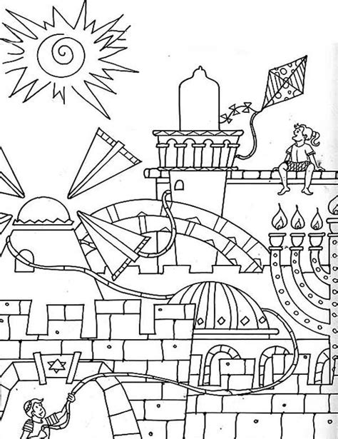 Jerusalem Coloring Page Printable Online Coloring Pages Coloring