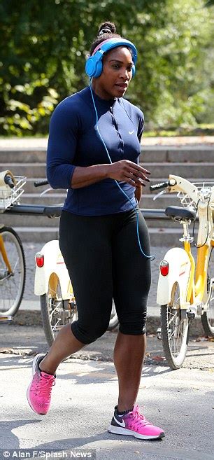 Serena Williams Puts On A Very Busty Display By Going Braless As She
