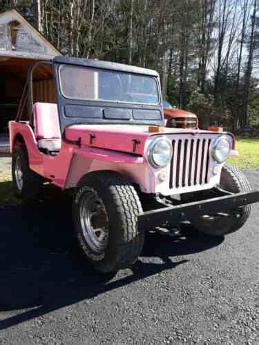 Willys 1952 No Reserve Willys Cj3a 4cyl 4wd With One Owner Cars For Sale