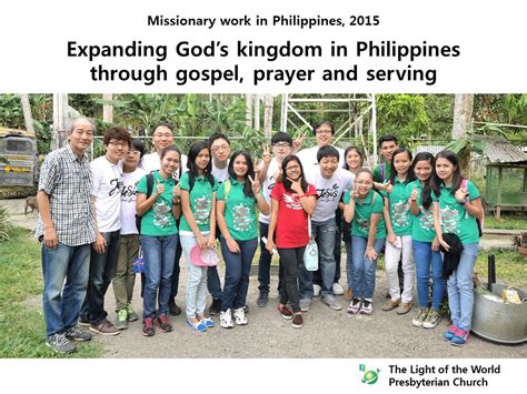 Missionary Work In Philippines 2015english Versionthe Light Of The