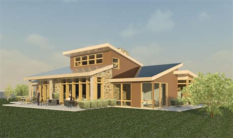 Mountain Modern Sustainable Home Colorado Evstudio