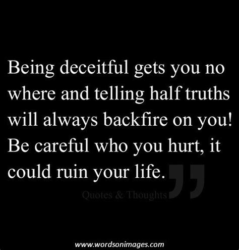 Inspirational Quotes About Deception Quotesgram