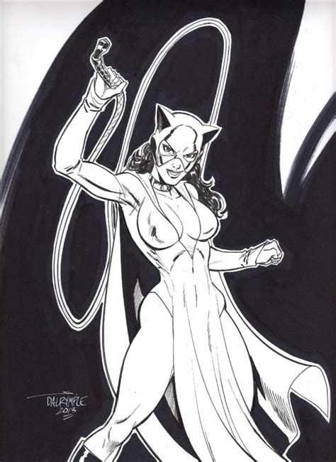 Catwoman By Scott Dalrymple In T MAC S Scott Dalrymple Comic Art