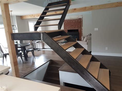 Steel Stairs Installation Industrial And Residential Railings Toronto