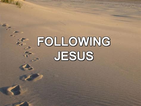 Theos Following Jesus