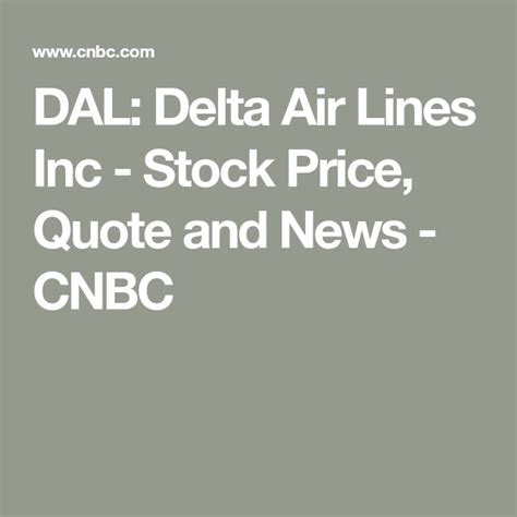 Https://tommynaija.com/quote/stock Quote Delta Airlines