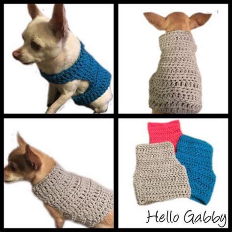 Crochet Dog Sweater Patterns You And Your Pup Will Love