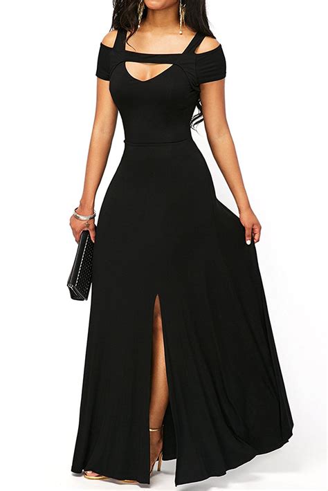 Among the greatest porno films ever made four. Robe longue noire avec fente sur le côté, cocktail chic ...