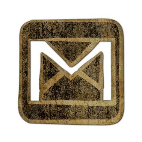 Gmail Logo Square Icon Yellow Road Sign Icon Sets Icon Ninja