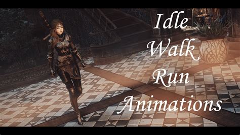Superseded Leviathan Animations Female Idle Walk And Run At Skyrim