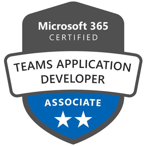 Microsoft 365 Certified Teams Application Developer Associate Credly