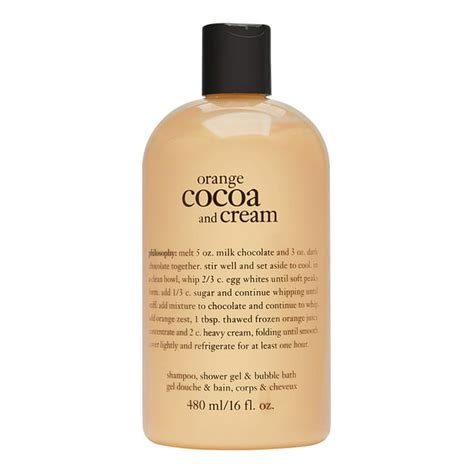 Philosophy Philosophy Orange Cocoa And Cream 160 Oz Shampoo Shower