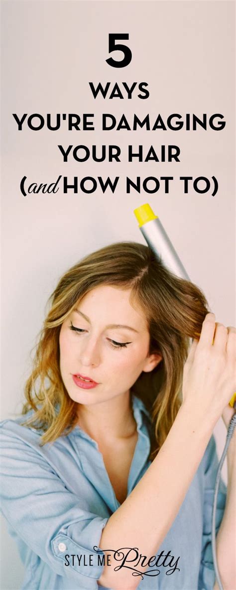 Ways You Re Damaging Your Hair And How Not To