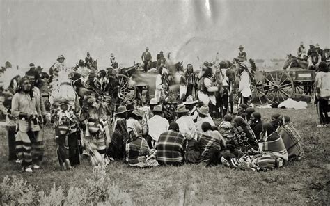 Atsina And Assiniboine 1899 Native American Photography