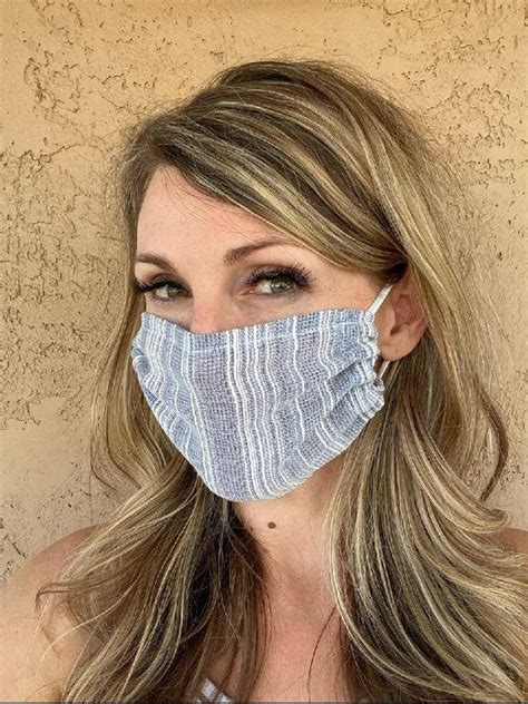 Breathable Lightweight Gauze Face Mask Single Layer With Soft Etsy