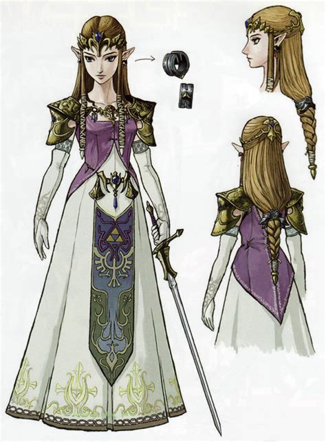 The Legend Of Zelda Twilight Princess Daily Nintendo Concept Art 33 Princess Zelda Costume