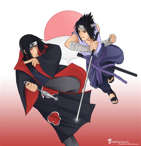 Itachi Vs Sasuke By Thegamejc On Deviantart