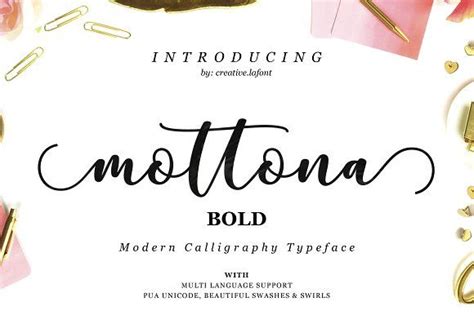 Vintage Script Fonts With A Bold Handmade Feel Vintage Script Fonts