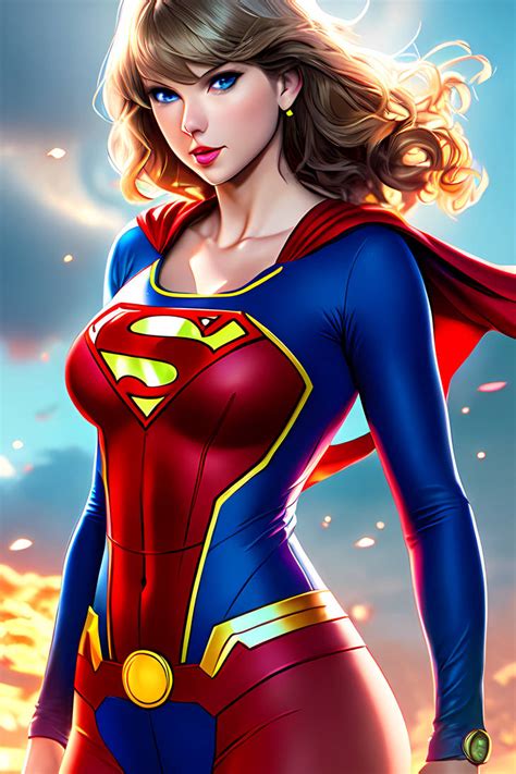 Taylor Swift As Supergirl 3 By Auctionpiccker On Deviantart