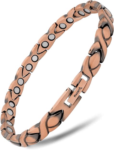Magnetrx Womens Pure Copper Magnetic Bracelet Effective Ultra