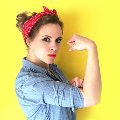 last minute halloween costume rosie the riveter iconic pose rosie the riveter poster picture