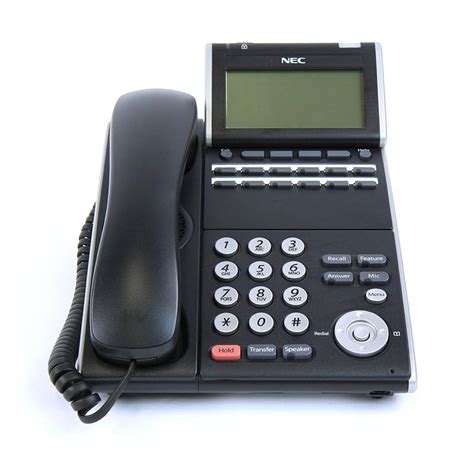 Nec is a leading provider of internet, broadband network & enterprise business solutions dedicated to meeting the specialized needs of its global customers. NEC (DT730) ITL-12D-1 IP Display Phone - 690002