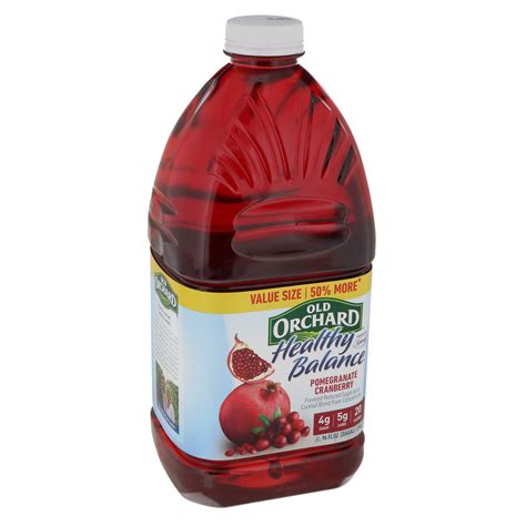 Old Orchard Healthy Balance Pomegranate Cranberry Juice Shop Juice At
