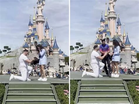 Viral Karyawan Disneyland Rebut Cincin Pengunjung Saat Lamar Kekasihnya