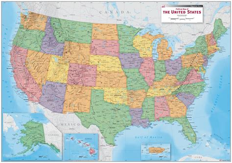 Political Map Of The Usa Maps Com Com Gambaran