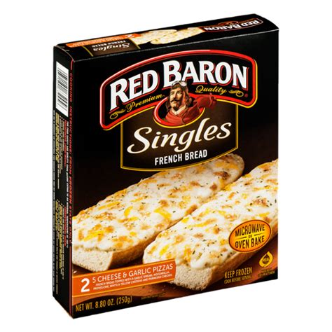 Check spelling or type a new query. Red Baron Singles French Bread Pizza Five Cheese & Garlic ...
